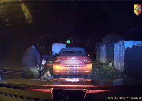 Další policejní honička v Praze. Řidič červené audi neujel II. OHSce