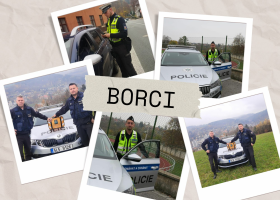 Hlídky policistů zachránili ženu, která zkolabovala na chodníku. Nejdříve masáž a poté AED