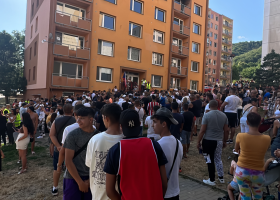 Policie zahájila trestní řízení v souvislosti s úterní demonstrací Romů v Krupce